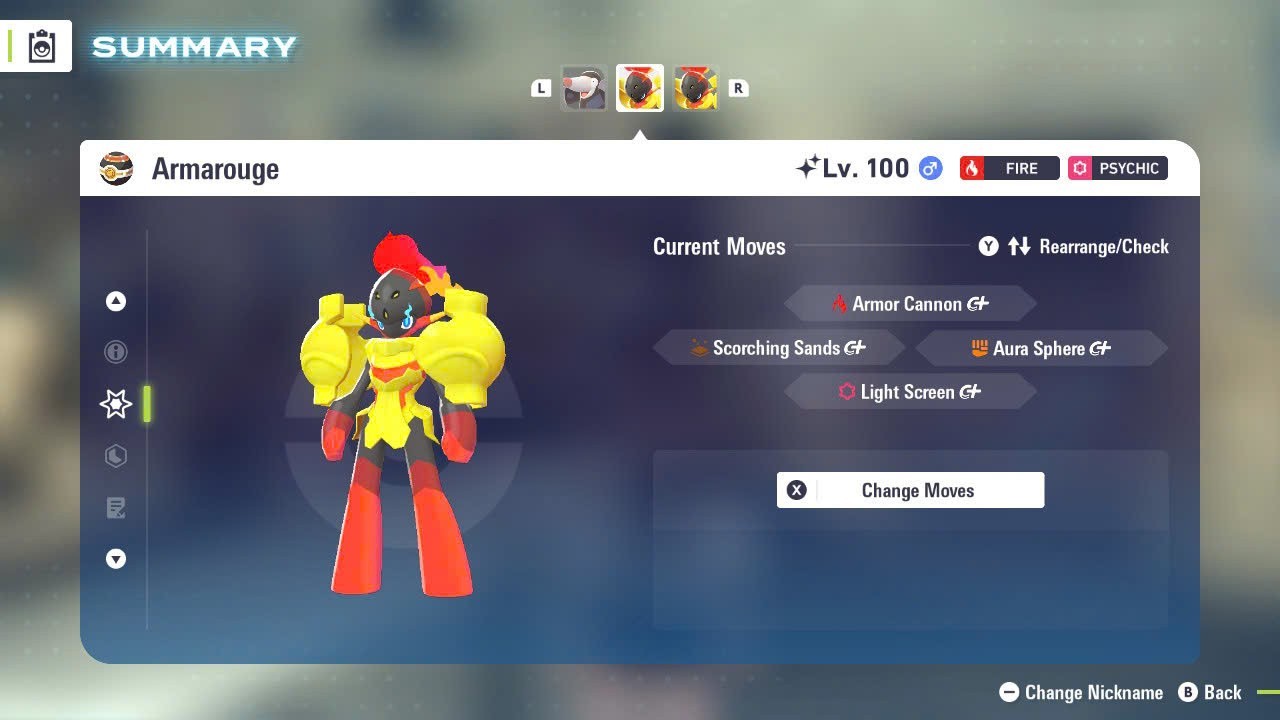 ✨COMBO SHINY CHARCADET & ARMAROUGE & CERULEDGE ✨6IV MAX EV⭐POKEMON LEGENDS ZA