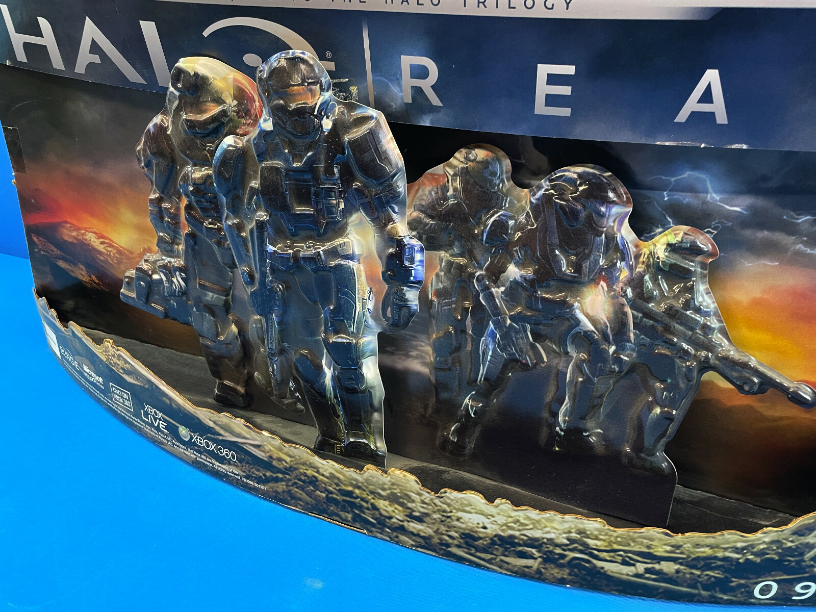 Microsoft Halo Reach Store Release Promo Display Infinite ***RARE*** 3ft Xbox