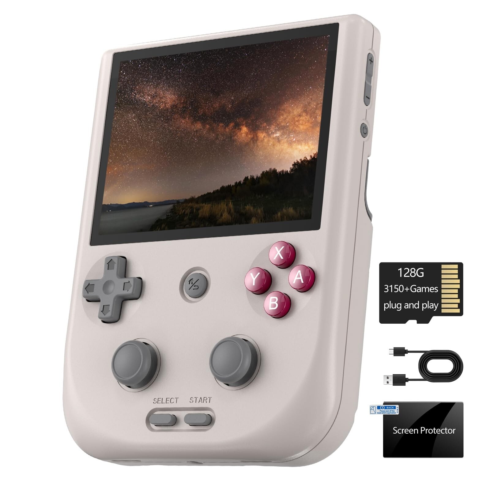 Dosnura RG405V Handheld Game Console 4’’ IPS Touch Screen Android 12