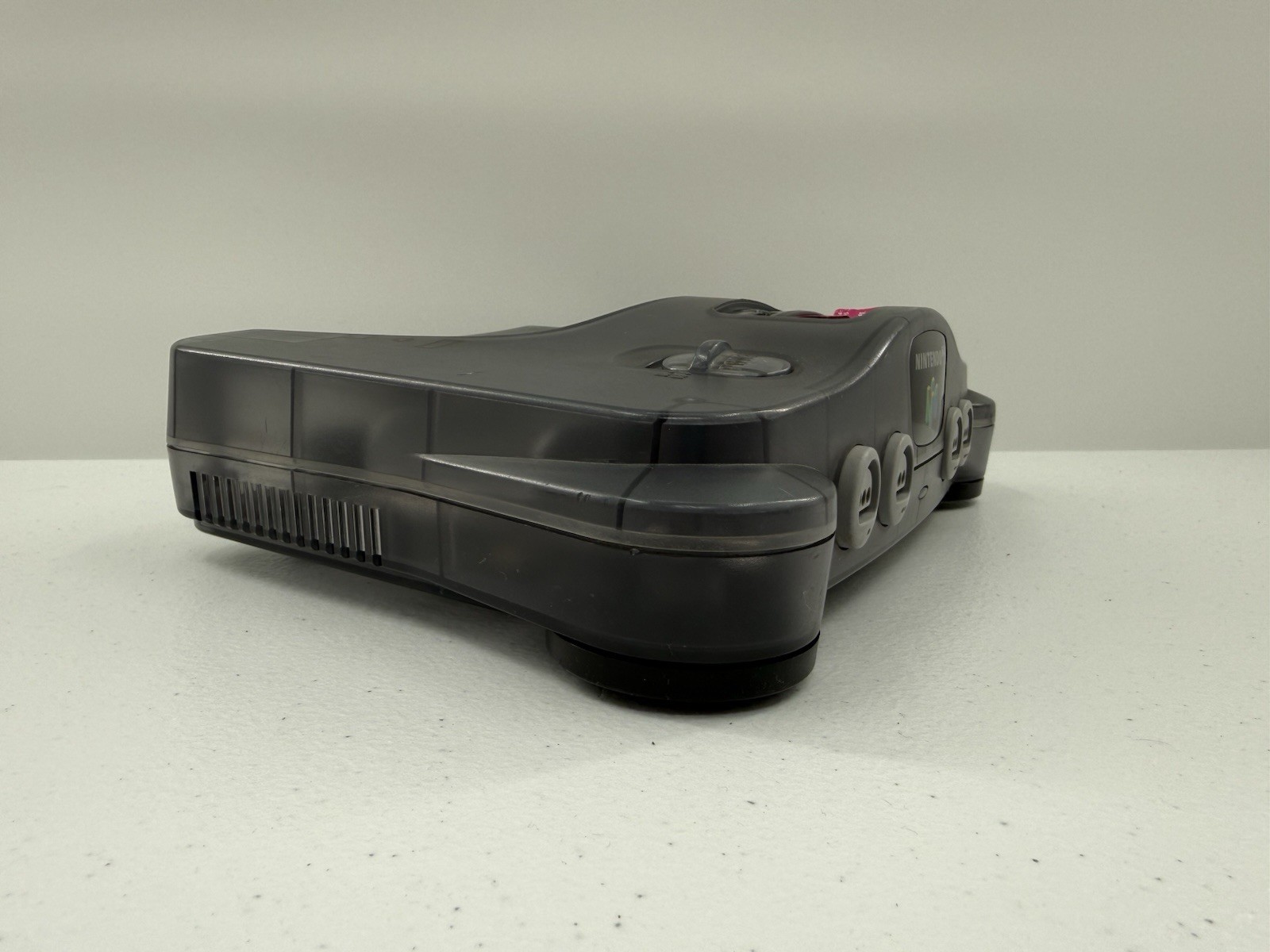 Nintendo 64 N64 Console Only Funtastic Smoke Black Translucent NUS-001 – NTSC