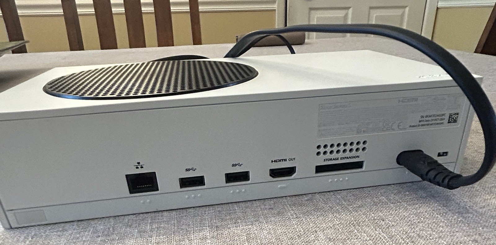 Microsoft Xbox Series S 512GB Video Game Console W Power Cord – White