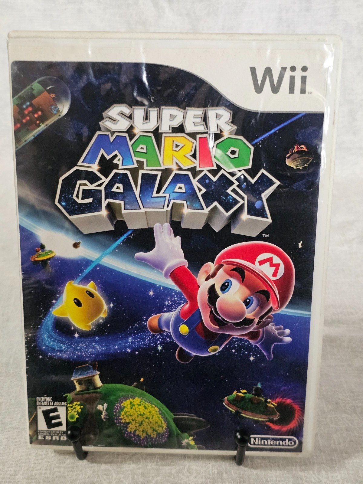 Replacement Super Mario Galaxy Nintendo Wii Case NO GAME OEM Good