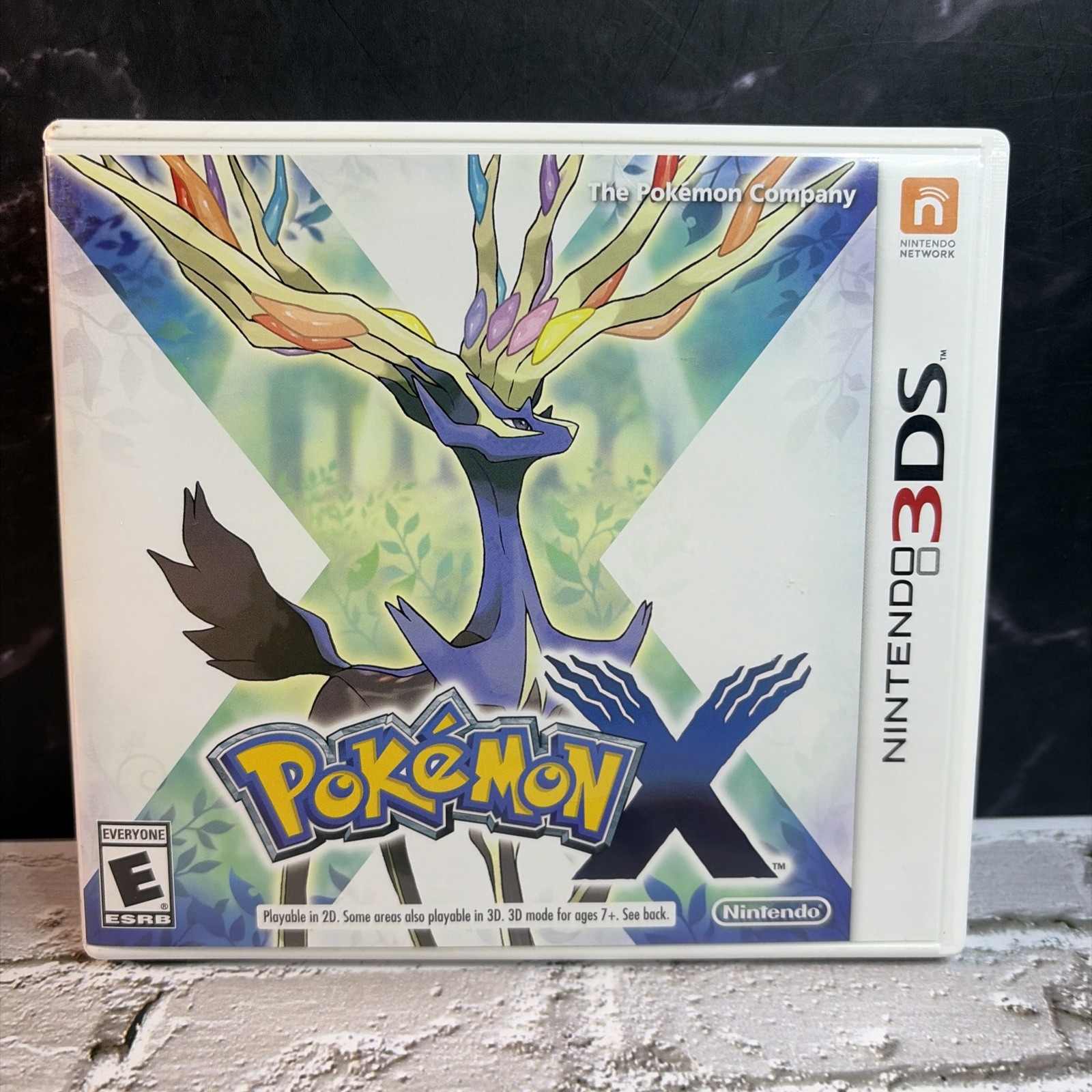 Pokemon X Version (Nintendo 3DS, 2013) Authentic Case & Insert Only