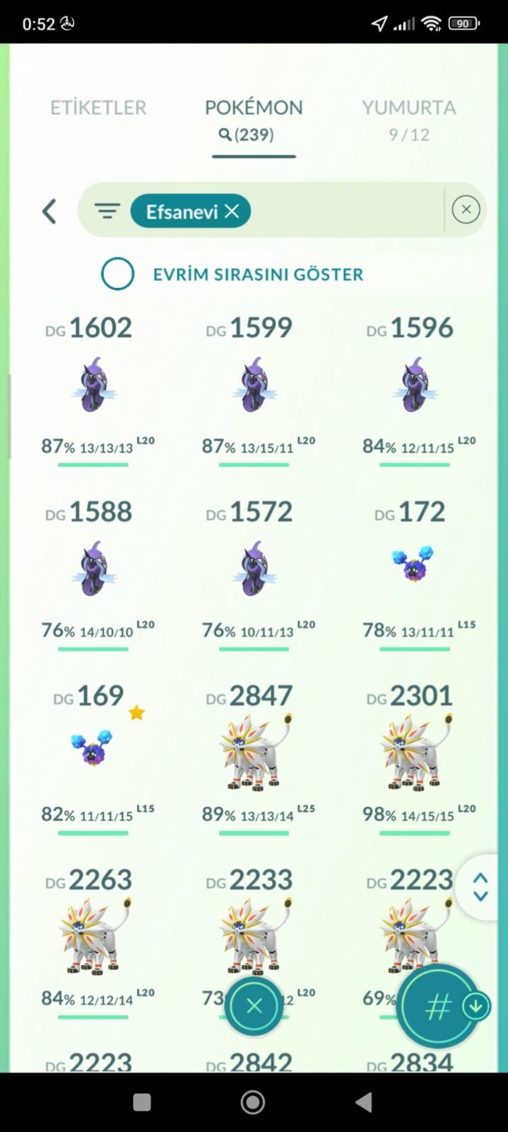 Pokémon Go level 72 lvl – 2018