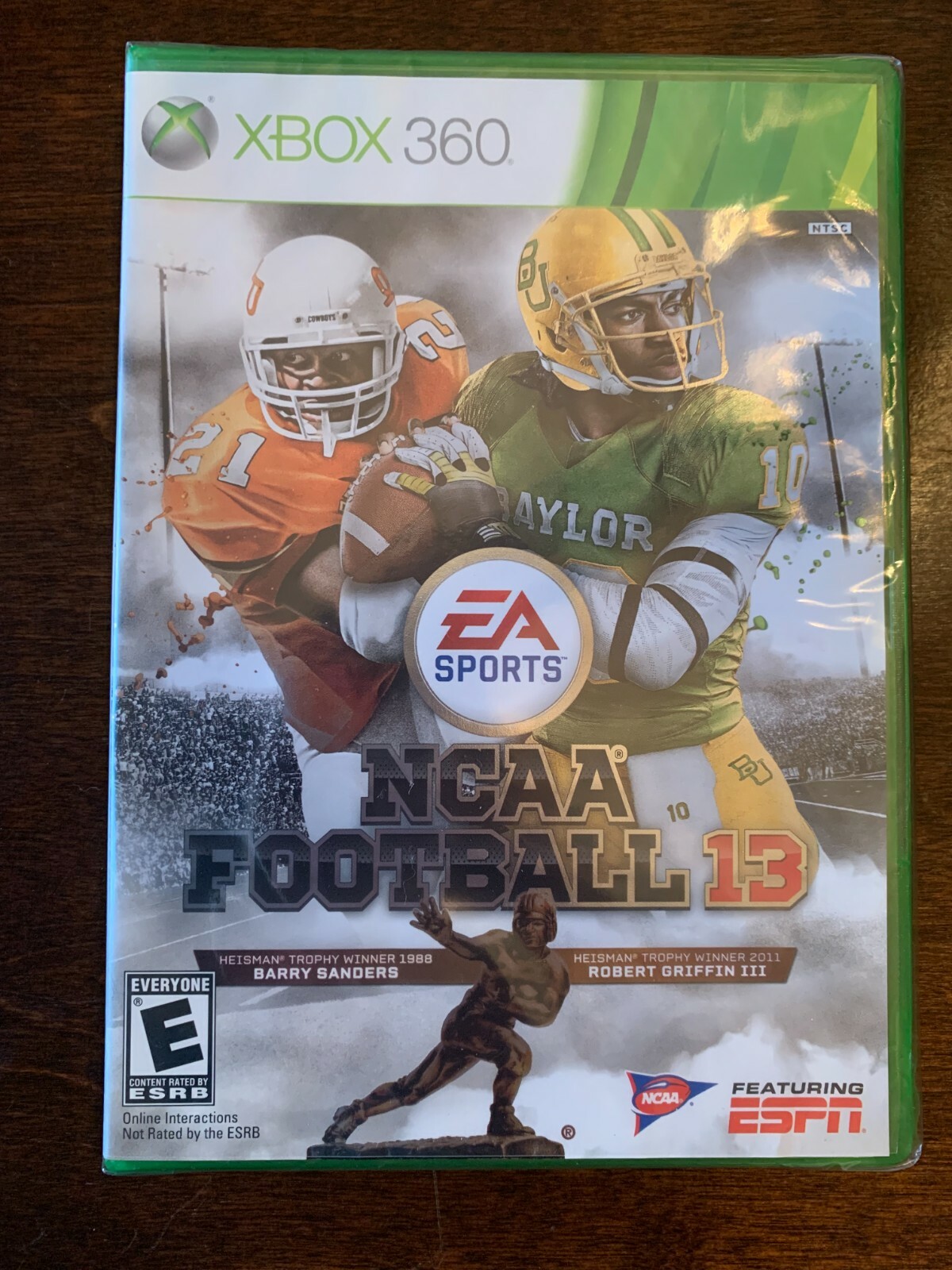 NCAA FOOTBALL 13 Microsoft XBOX 360 2012 – Foil variant Rare!