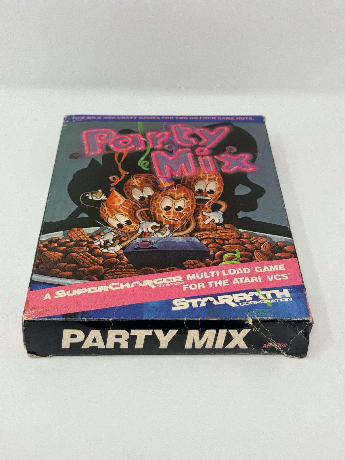 Party Mix Atari 2600 Starpath Supercharger Complete CIB Tested