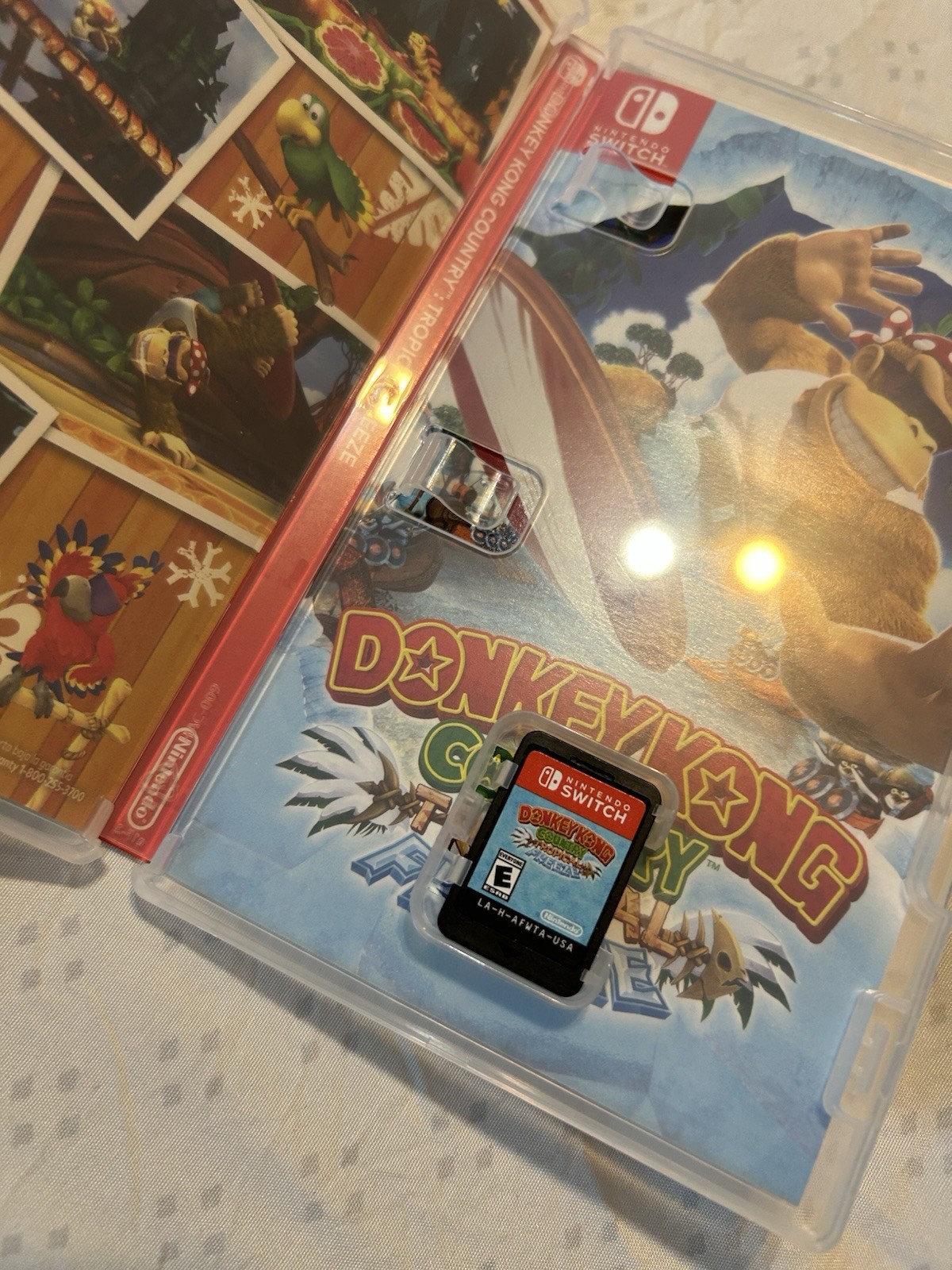 Donkey Kong Country Tropical Freeze Nintendo Switch CIB Tested Complete