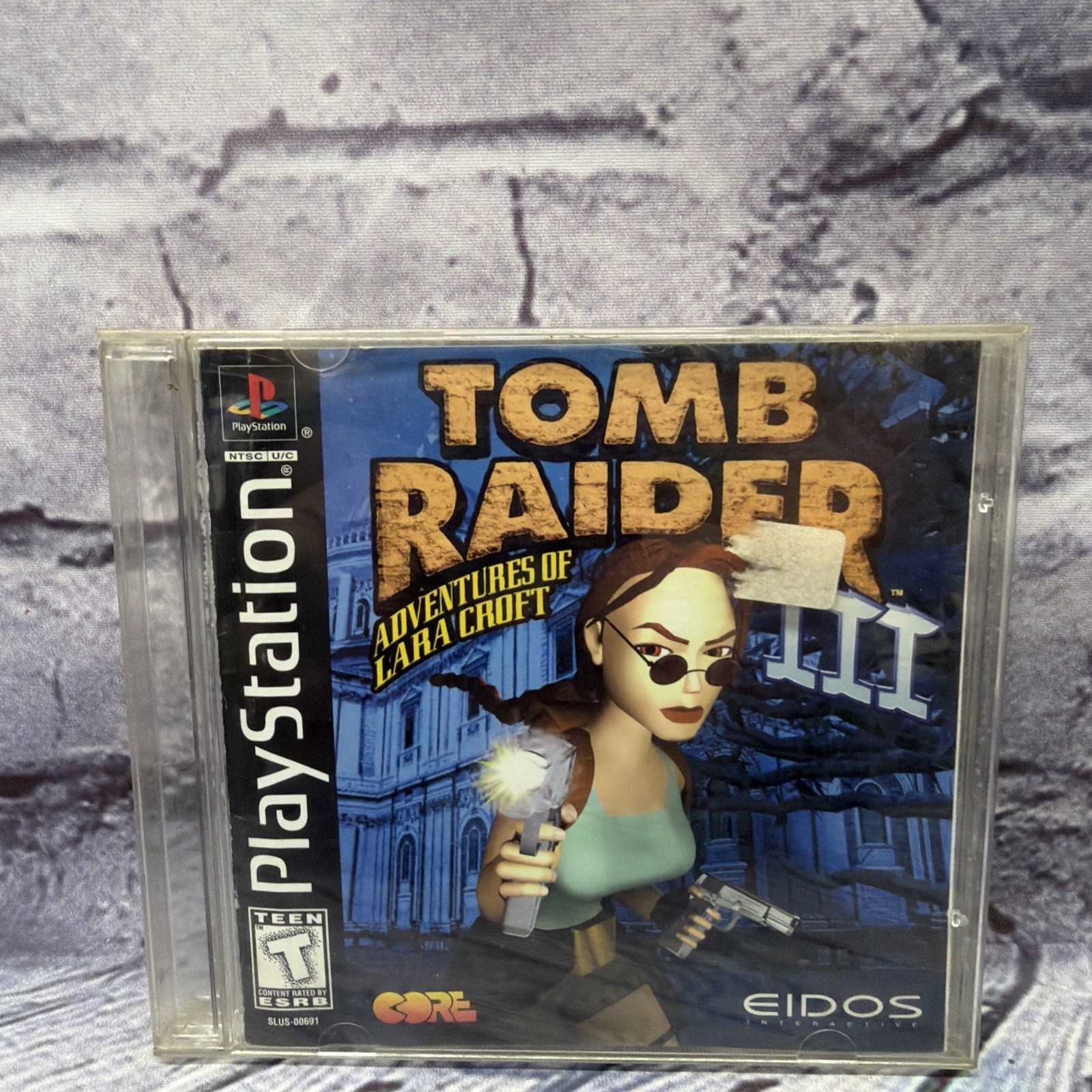 Lot of 3 – Tomb Raider 1-2-3 – Sony PlayStation 1