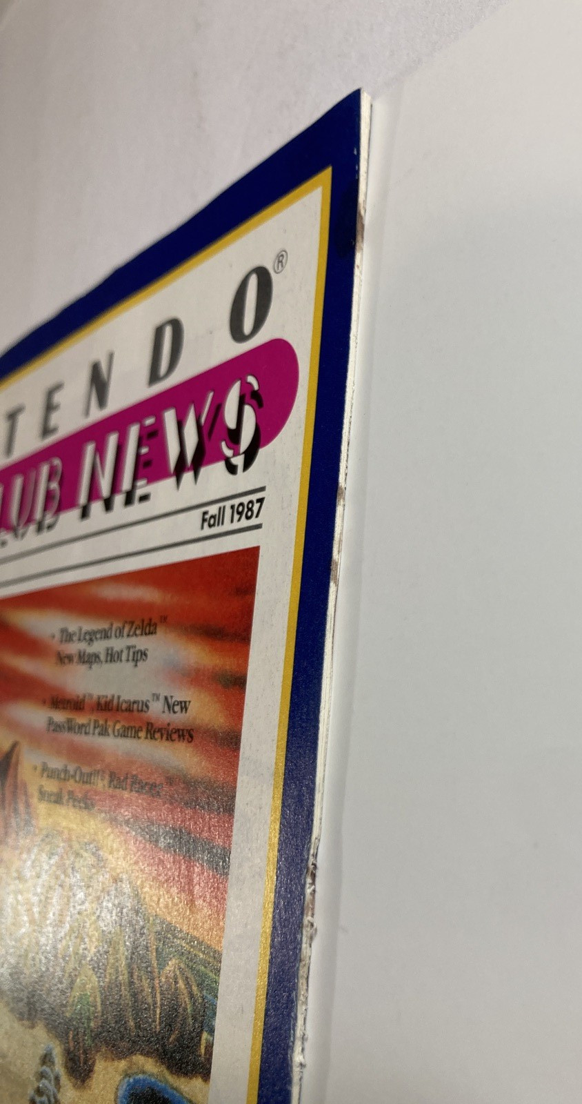 Nintendo Fun Club News Volume 1 Issue #3 Fall 1987 Legend of Zelda -RARE – Look!