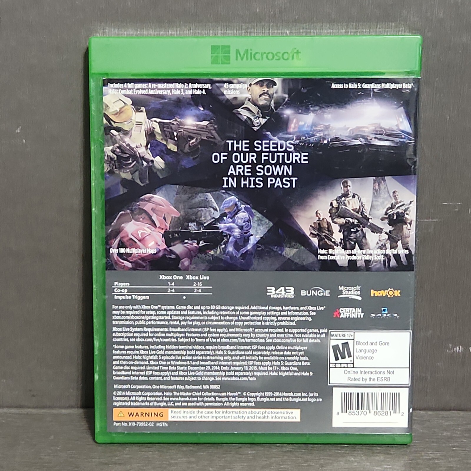 Halo The Master Chief Collection Xbox One Complete Refurbished