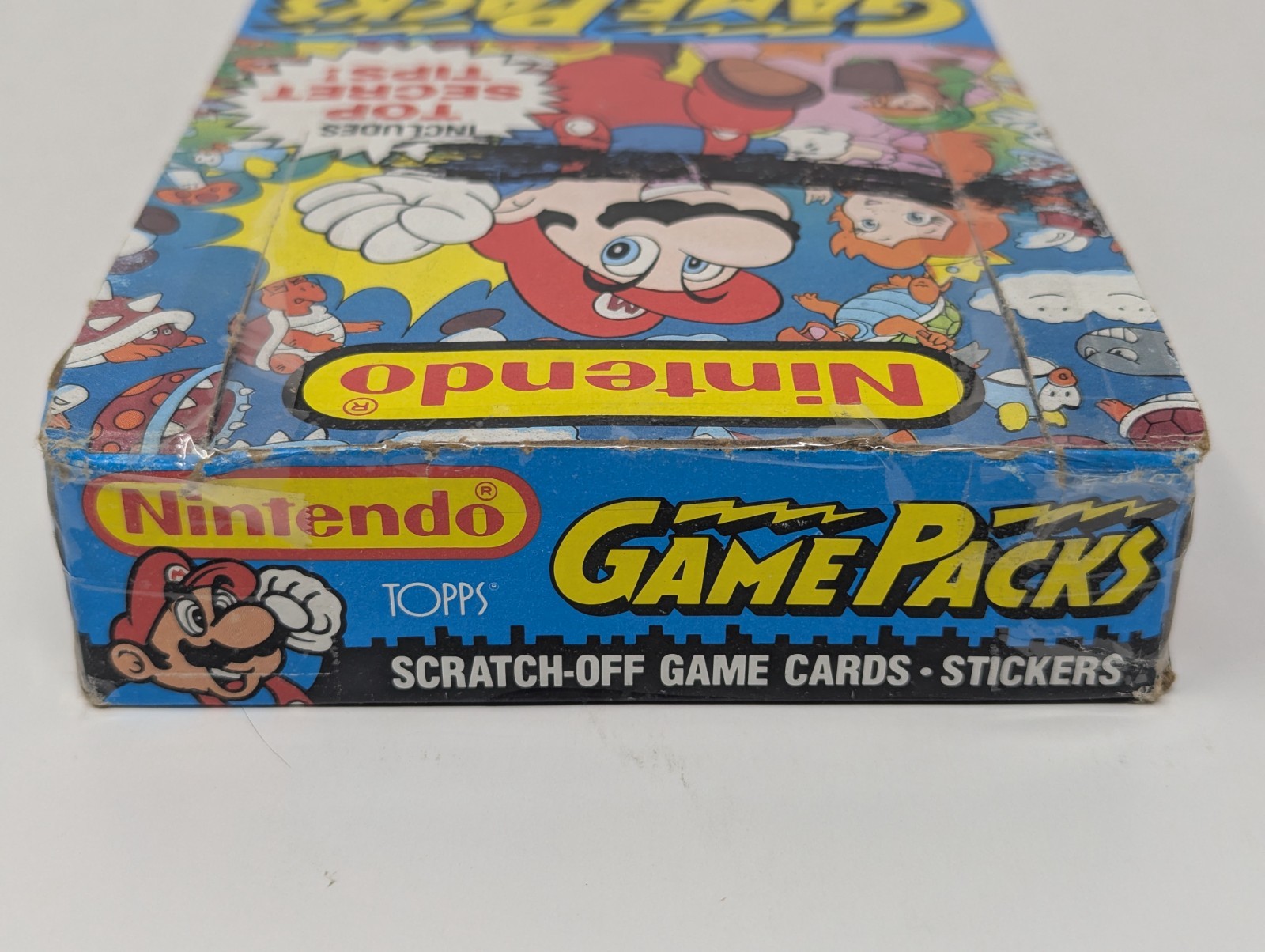 Vintage Topps Nintendo Game Packs Trading Card – Rare