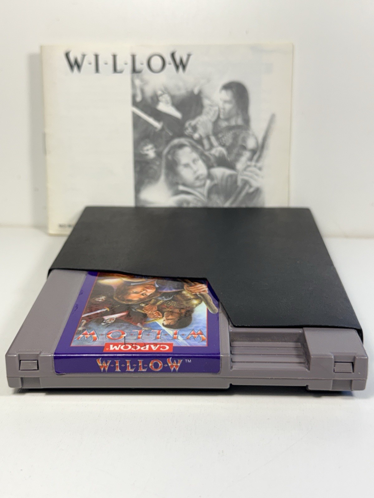 Willow – NES Nintendo Original Movie Game w/ INSTRUCTIONS MANUAL BOOKLET