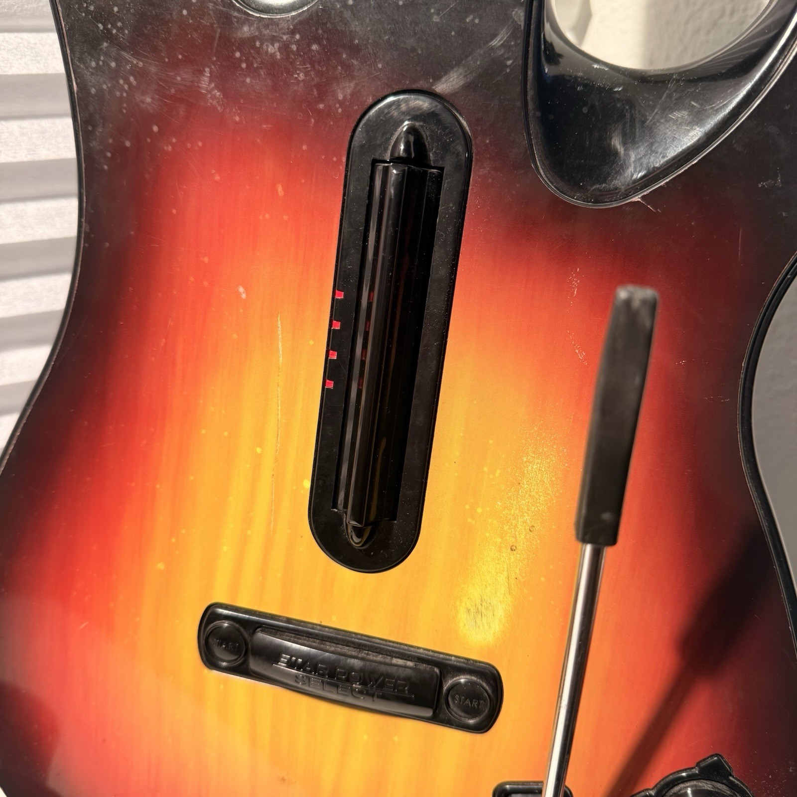PS3 RedOctane Guitar Hero Wireless Guitar Controller Sunburst Black 95451.805