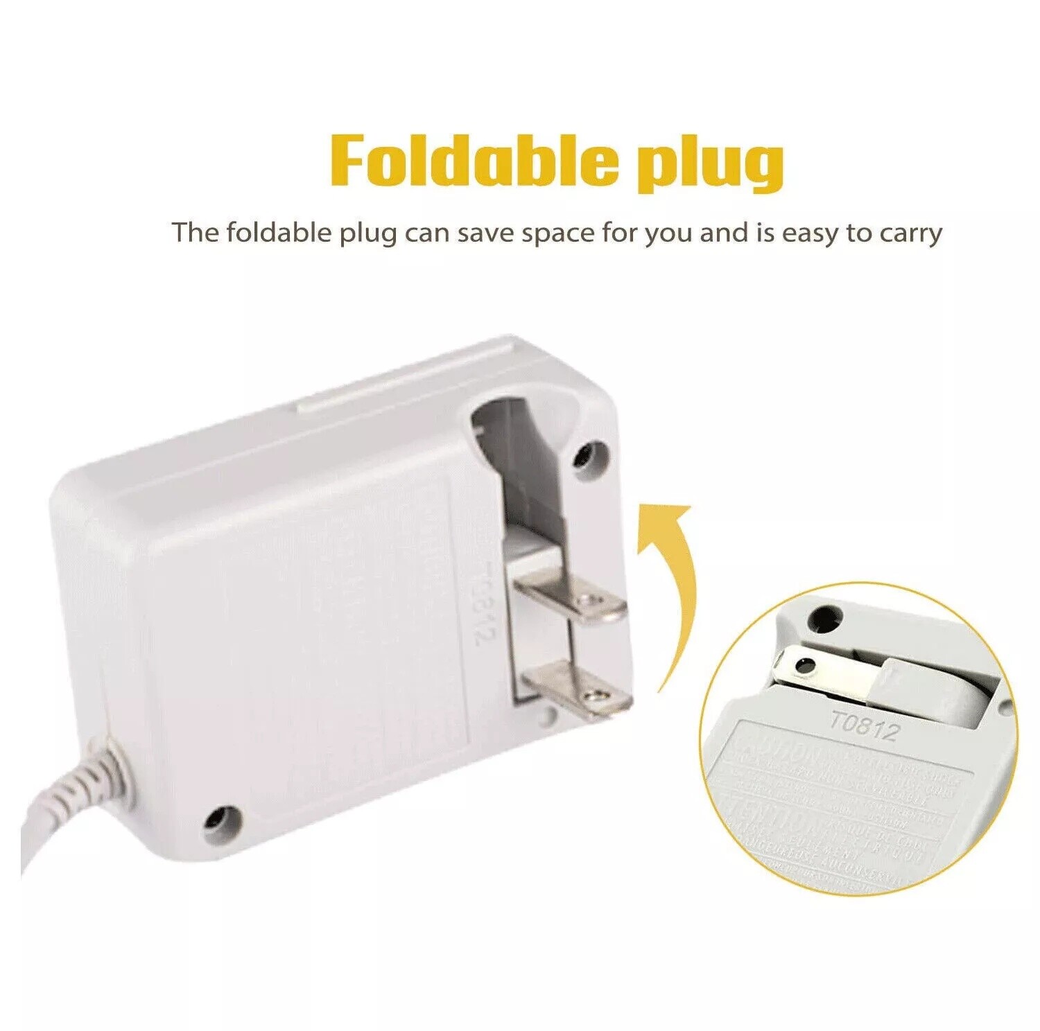 Home Wall Charger Cable Power Plug AC Adapter for Nintendo DSi/ 2DS/ 3DS/ DSi XL