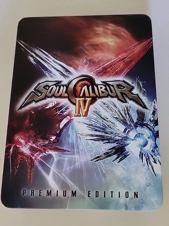 Soul Calibur IV Premium Edition Tin With New Xl Shirt, Comics , Poster & Card