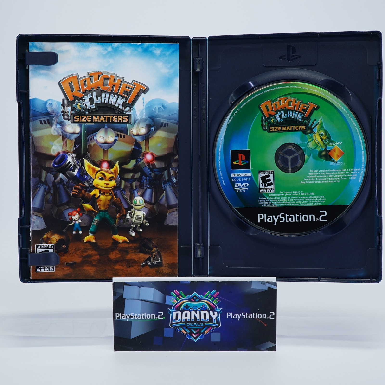 Ratchet & Clank Size Matters PS2 CIB W/ Manual – PlayStation 2