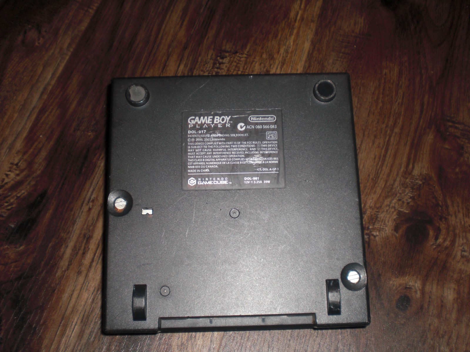 Nintendo Game Boy Player DOL-017 GameCube GBA Advance Play Pokemon No Disc Disk