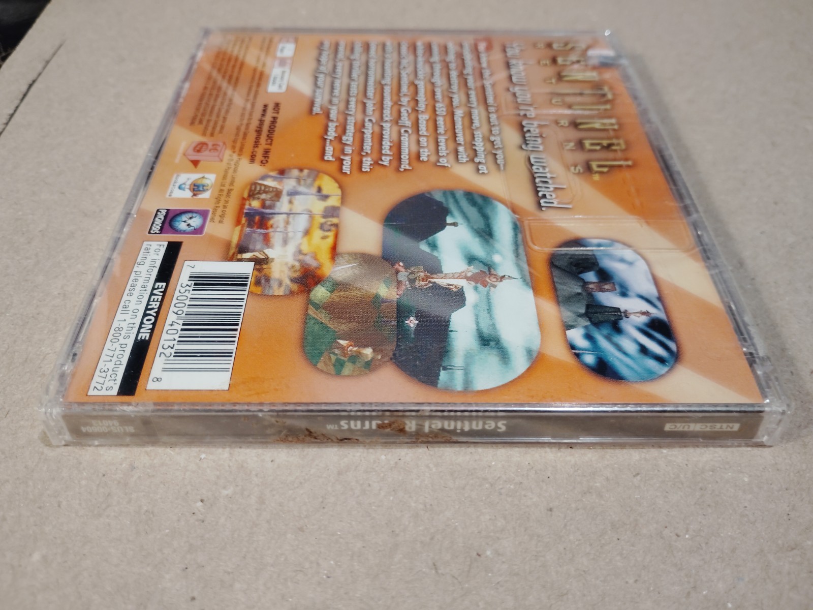 Sentinel Returns (sealed) – Playstation 1 PS1 Unopened Brand New 1998