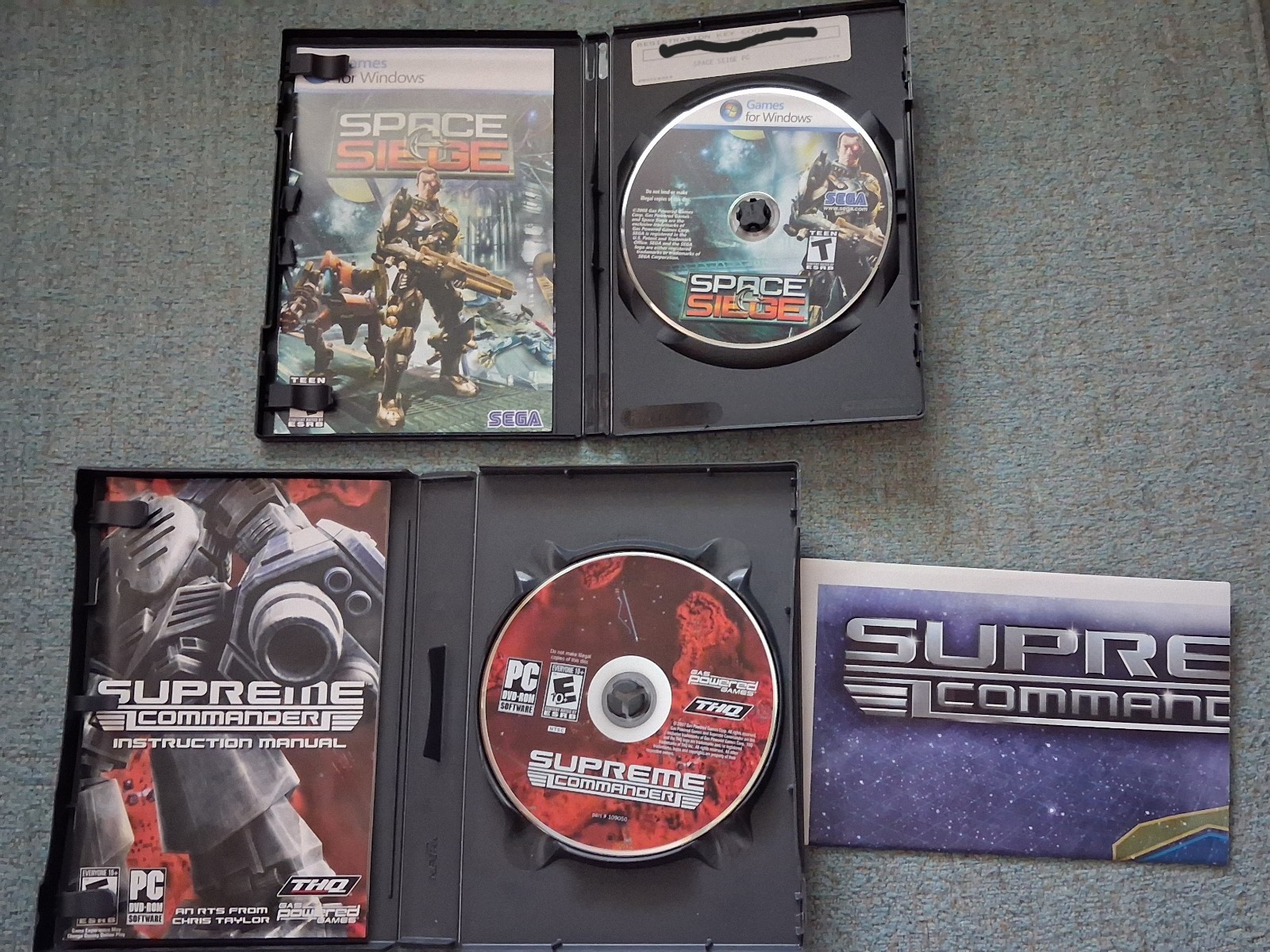 PC Game Lot Big Box 2000s Classic Borderlands Battlefield SpellForce 2 Collector