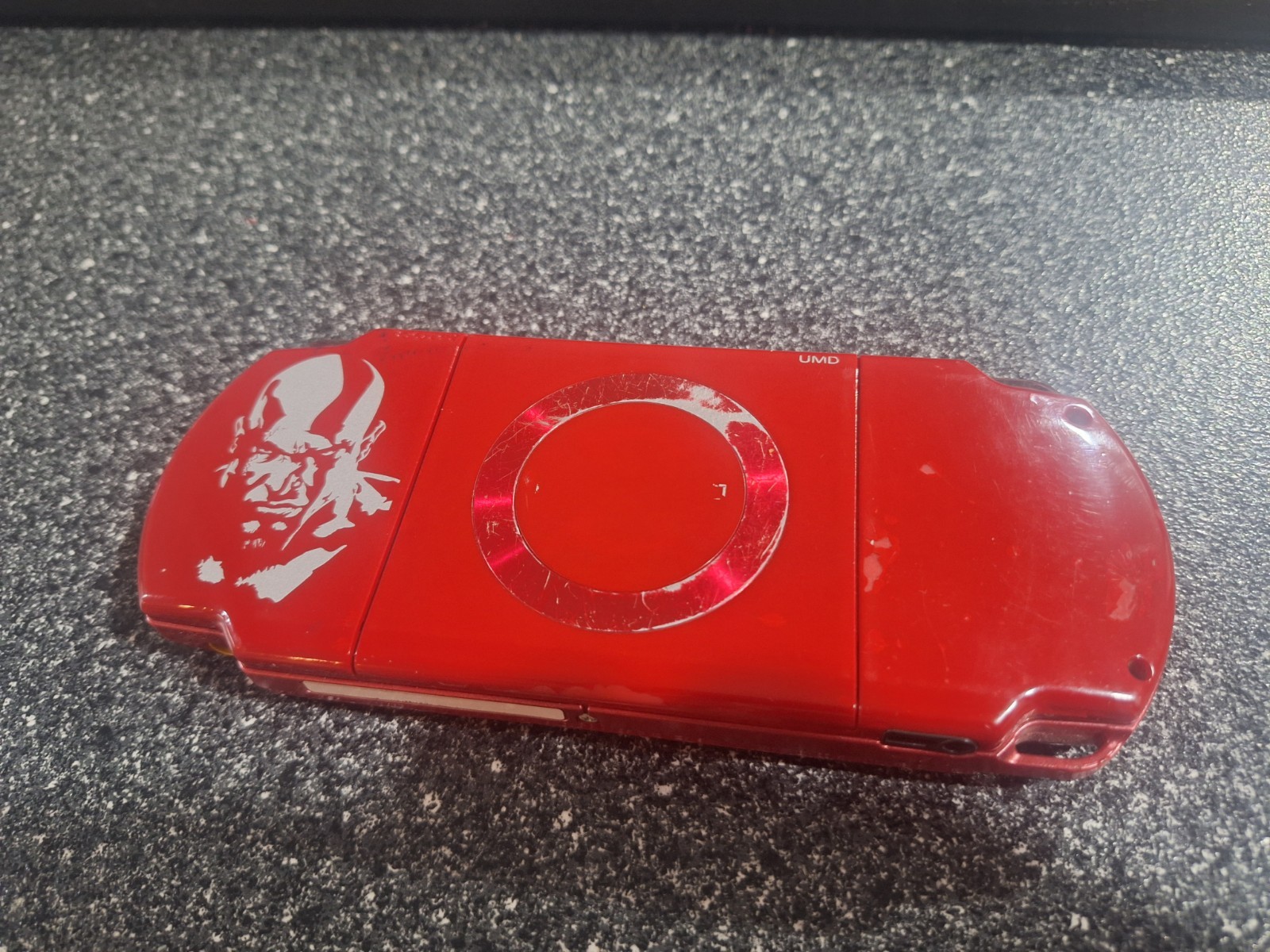 Sony PlayStation Portable PSP-2001 God of War Edition USA Console TESTED WORKING