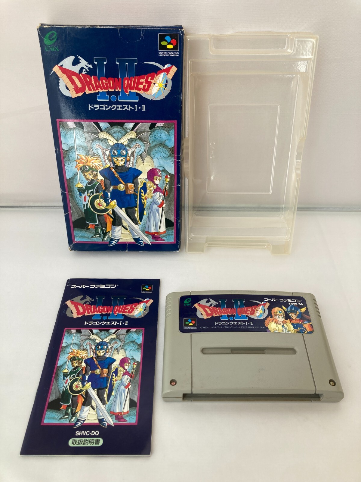 Dragon Quest 1-2 3 5 6 Warrior CIB SFC Super Famicom SNES NTSC-J Japan import