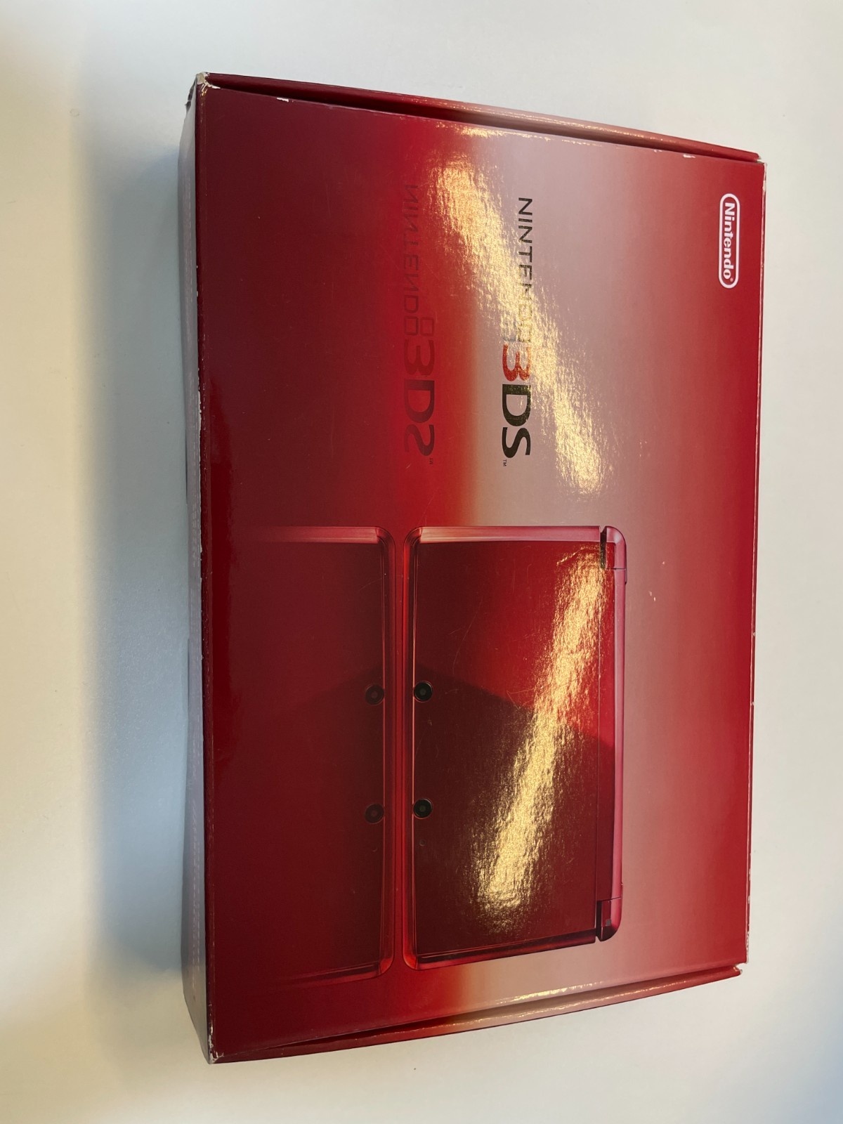 UNUSED Nintendo 3DS Console System Flare Red End of Production Japanese e133