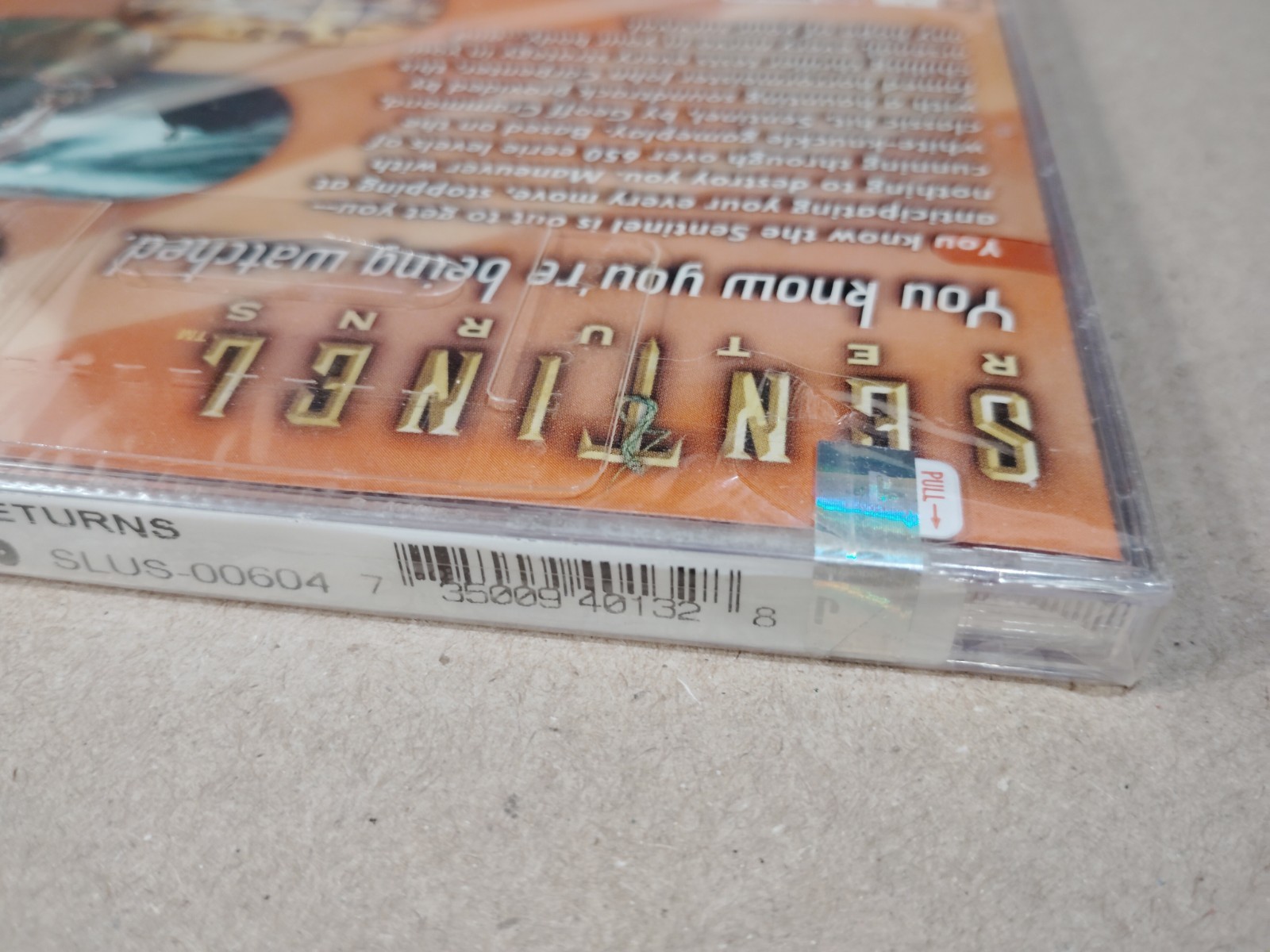 Sentinel Returns (sealed) – Playstation 1 PS1 Unopened Brand New 1998