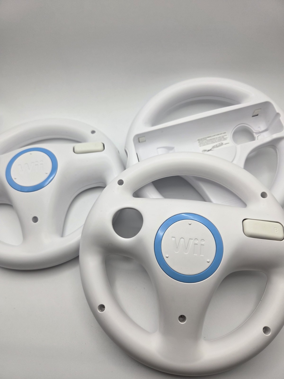 Nintendo Wii OEM Steering Wheel RVL-024 Mario Kart Racing Accessory – Authentic