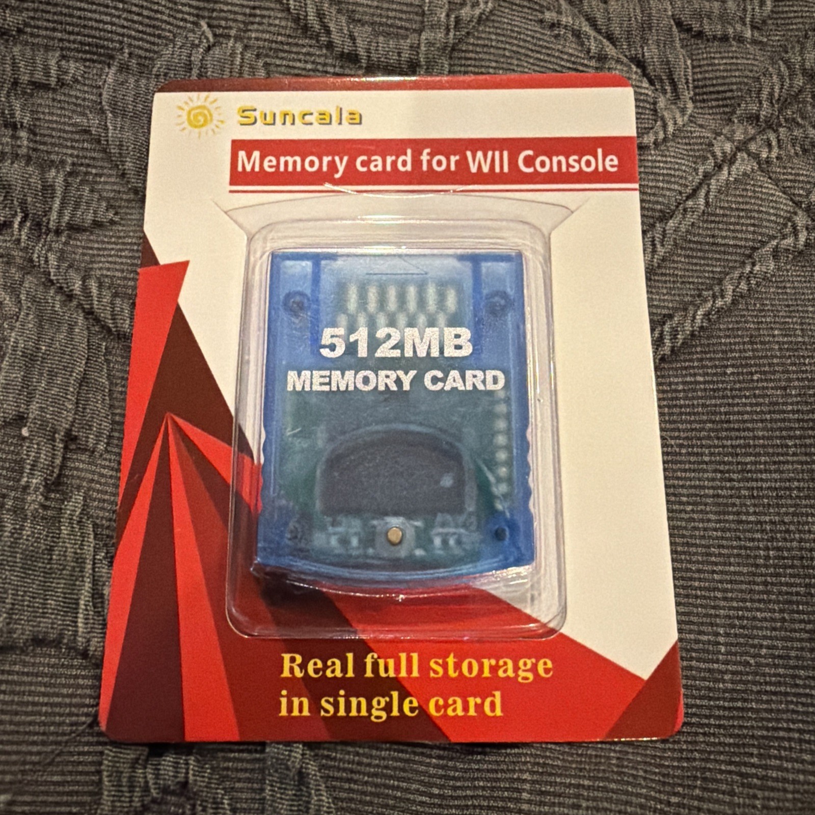 512MB Memory Card for GameCube and Wii – Compatible Storage Solution
