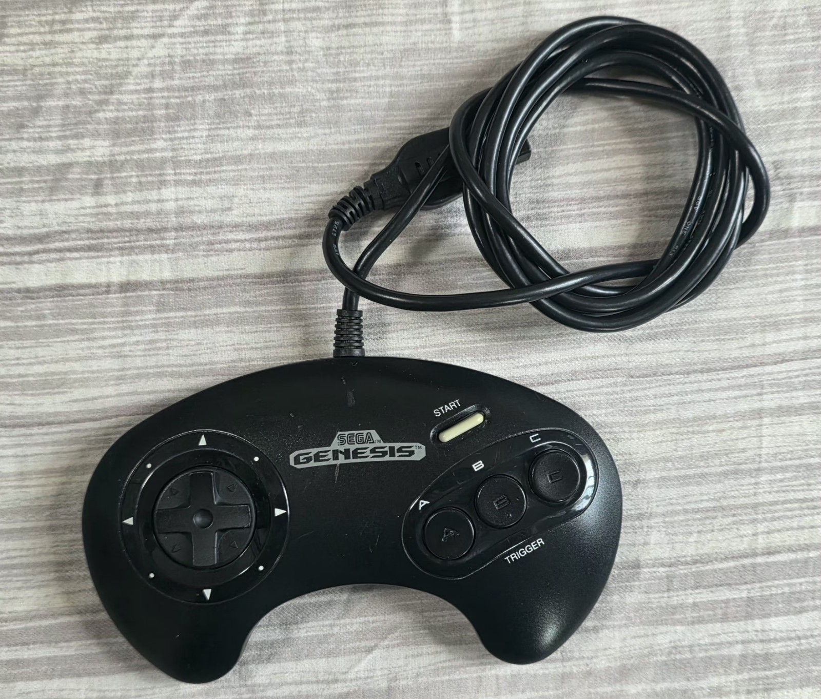 Sega Genesis 16-Bit Console Bundle – 2 Controllers, Games, Cables – Parts/Repair