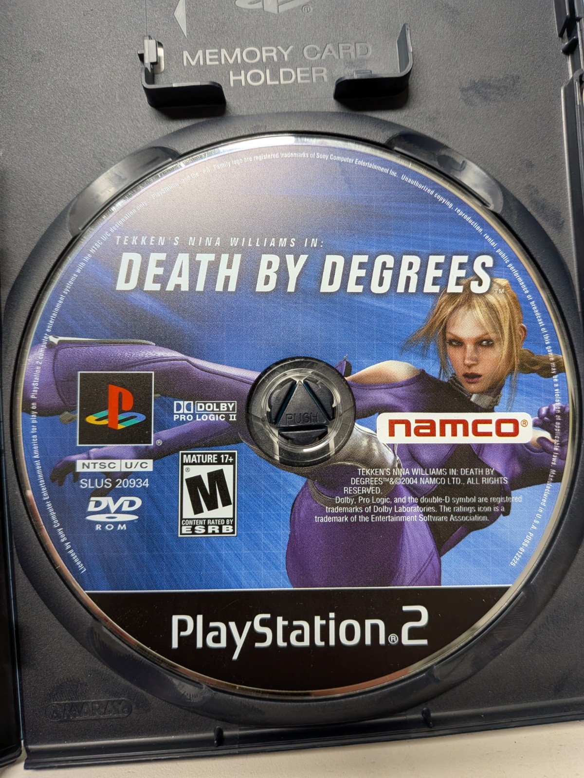 Death by Degrees PlayStation 2 PS2 CIB Complete With Tekken 5 Demo And Manual