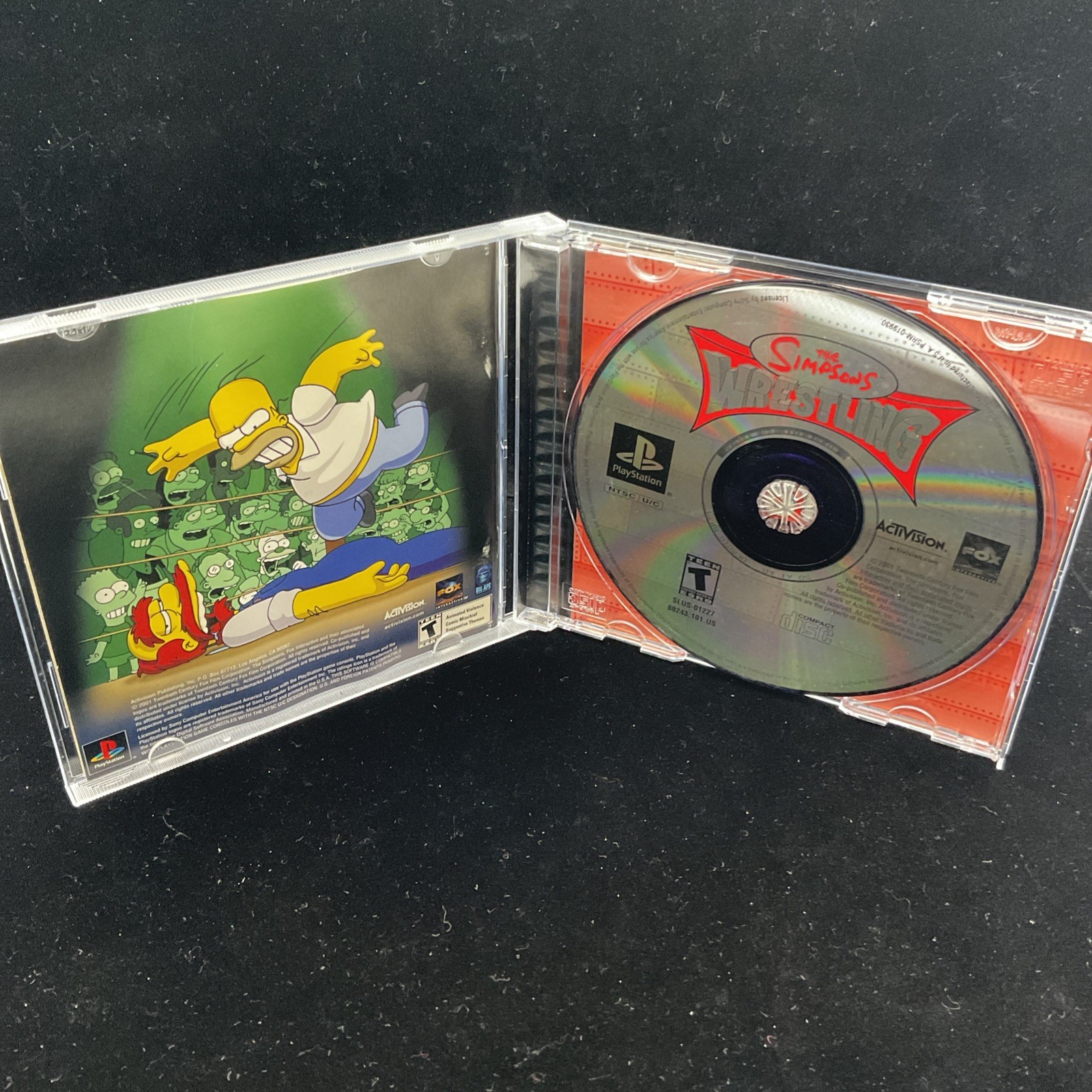 Simpsons Wrestling (PS1) Tested & CIB Clean 1 YR Warranty Refurbished Free Ship
