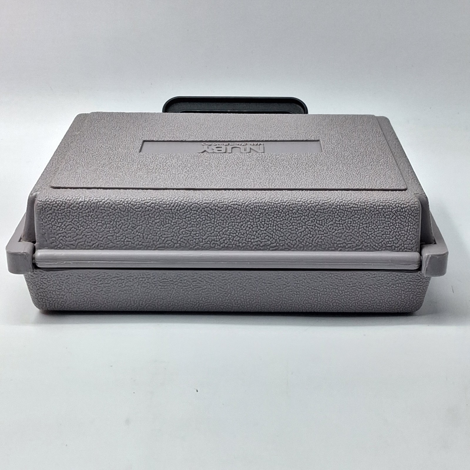 Nintendo Game Boy Hard Shell Carry Case Travel Case Nuby Gray With Handle