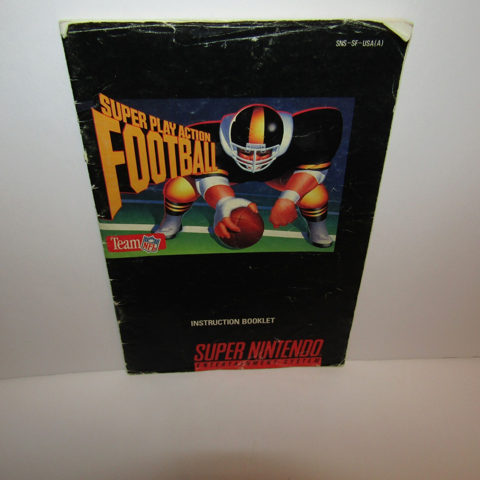 Super Play Action Football Team NFL Super Nintendo w/ Manual Tested & Working