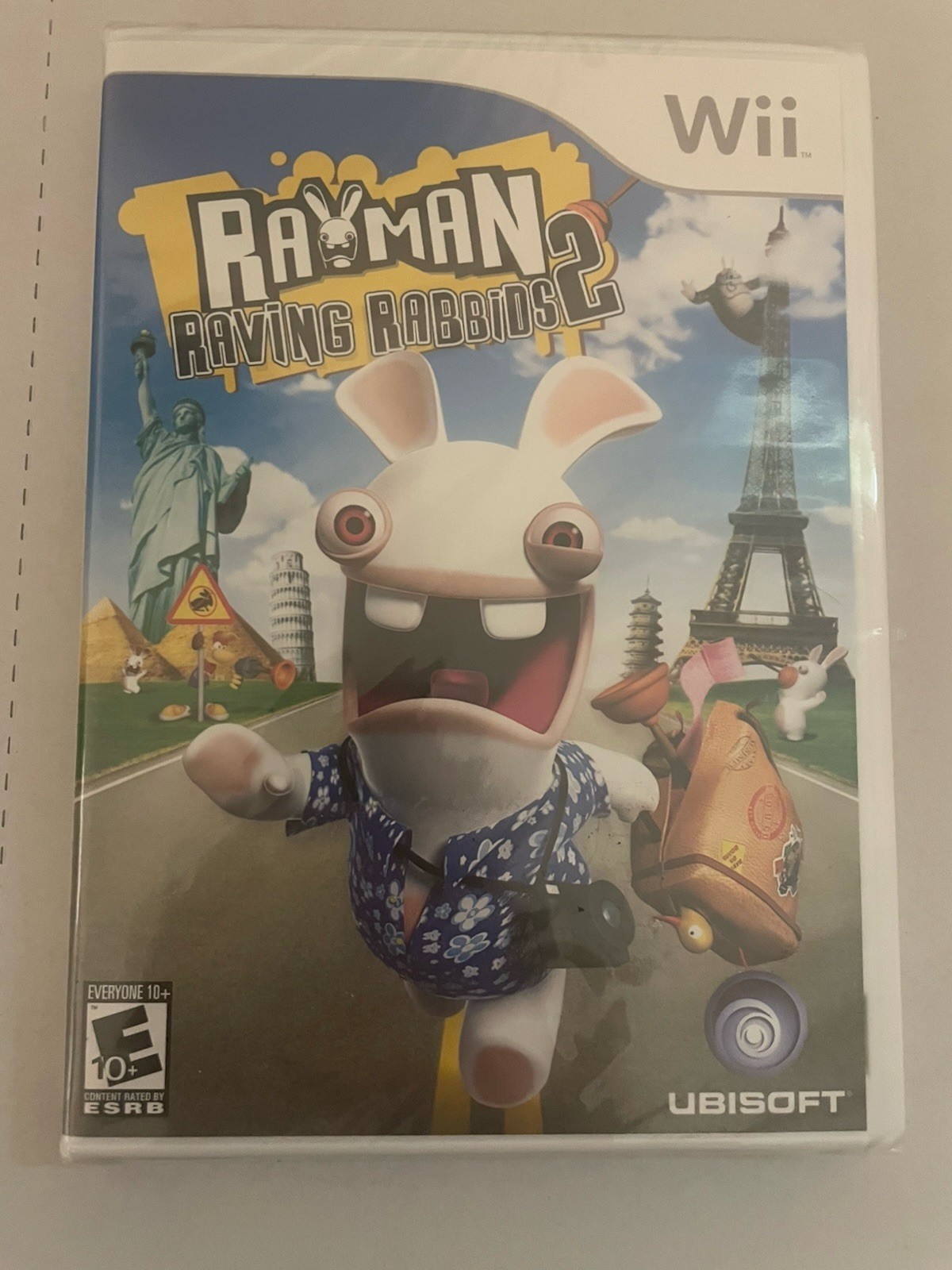 Nintendo Wii Rayman Raving Rabbids 2 – NEW – SEALED –