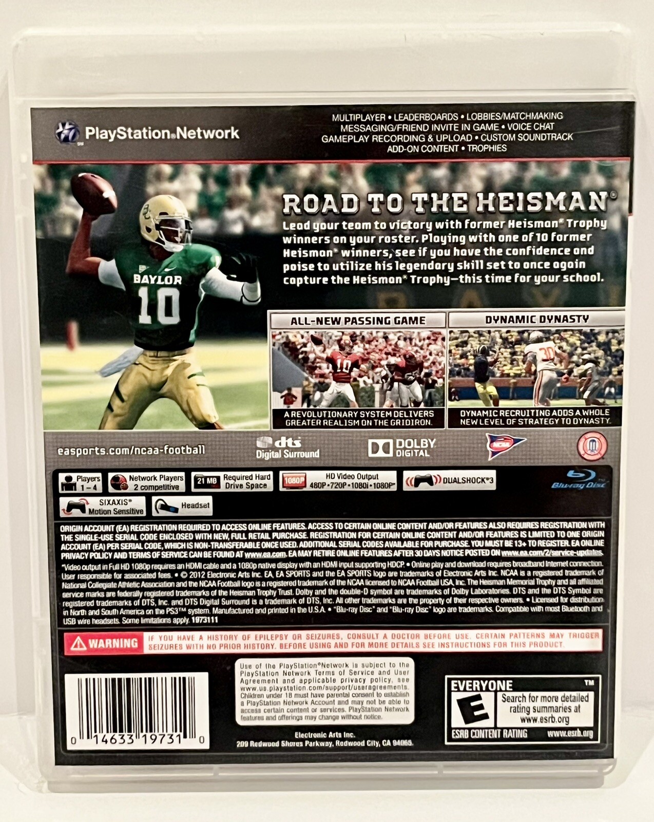 NCAA Football 13 – Sony PlayStation 3 Good Condition