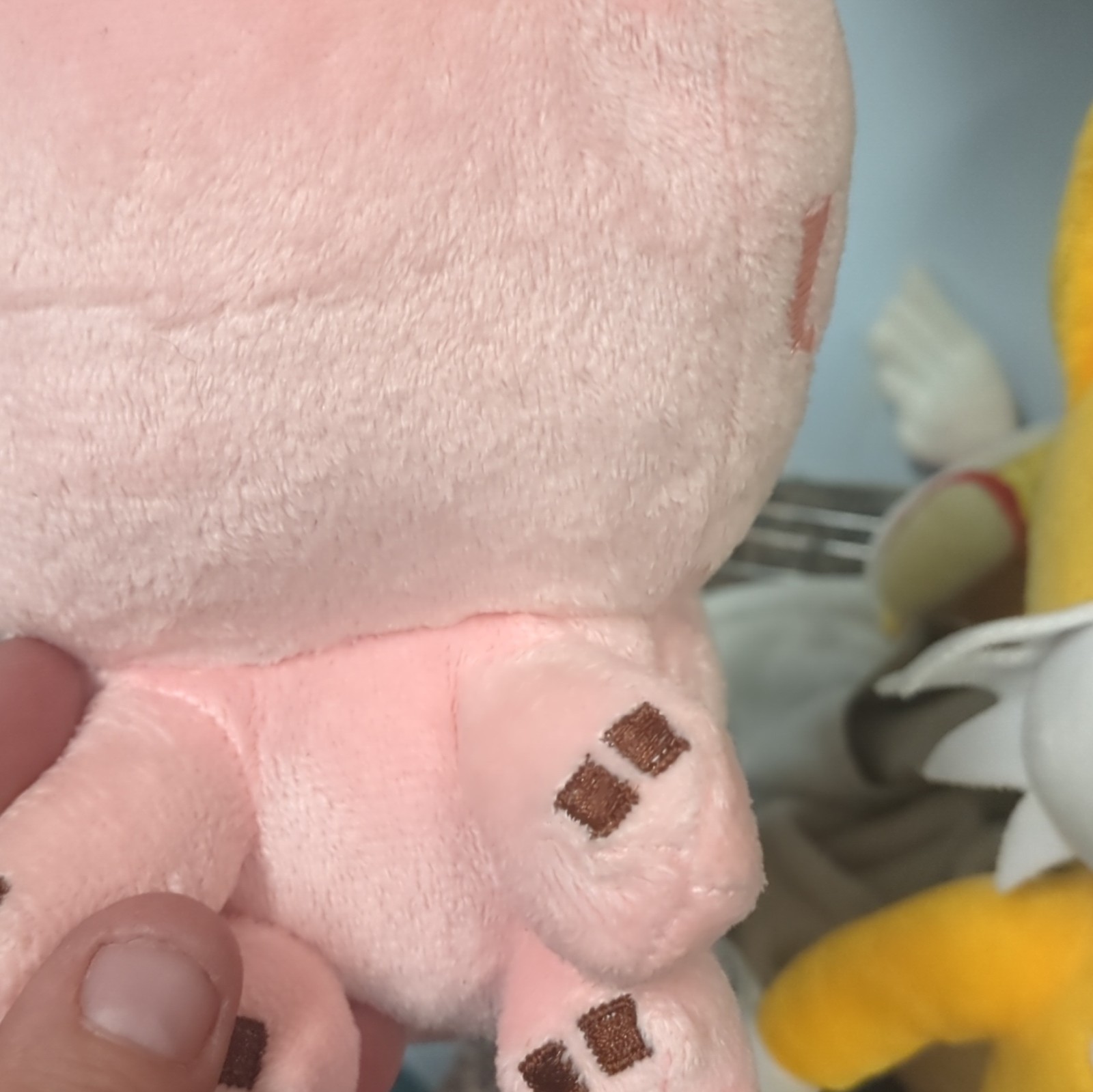 Mojang Minecraft Pig Plush Doll Stuffed Toy 2014 Minecraft Series