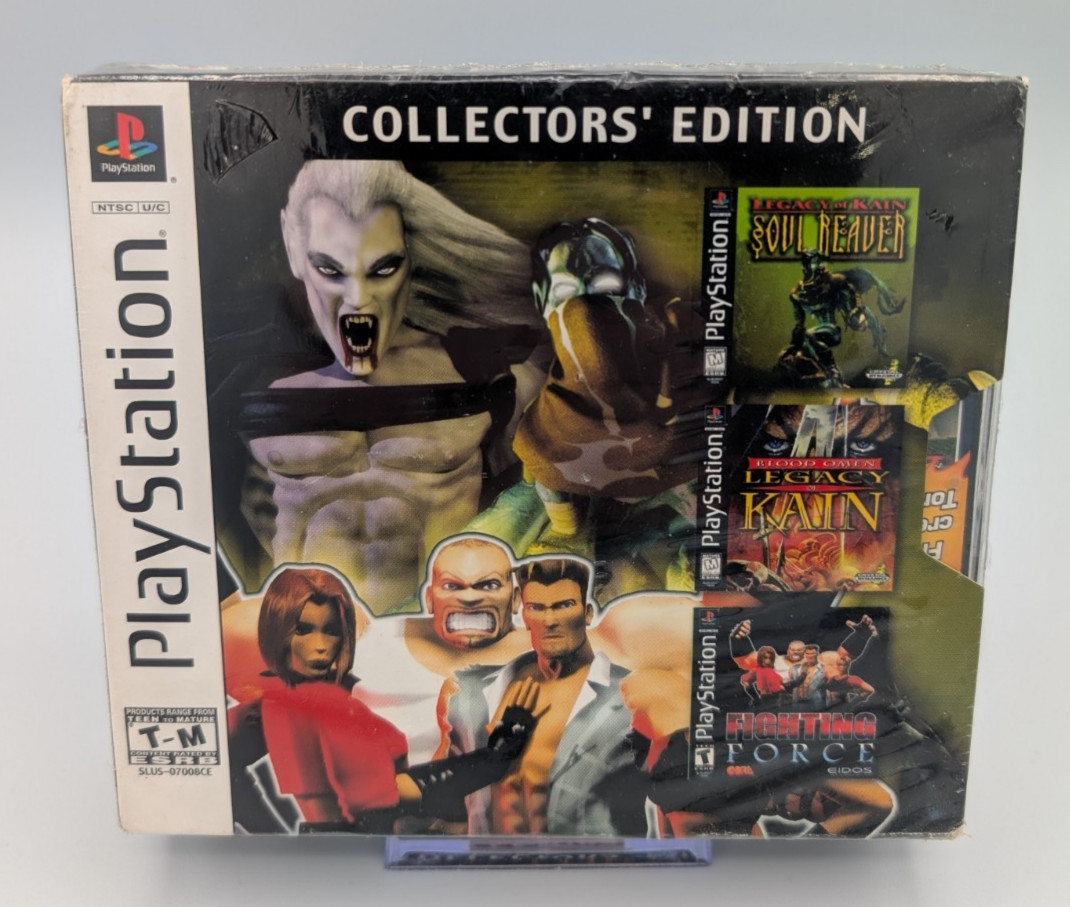 Eidos Collectors’ Edition (Sony PlayStation 1, PS1, 2002) – NEW SEALED