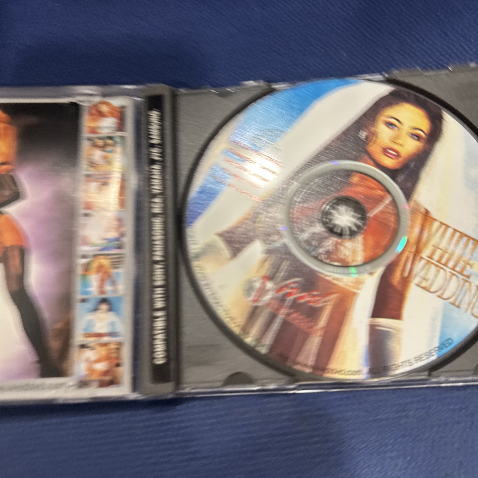 WHITE WEDDING Vivid Interactive Cd Rom HTF Adult PC Game 90s 1994