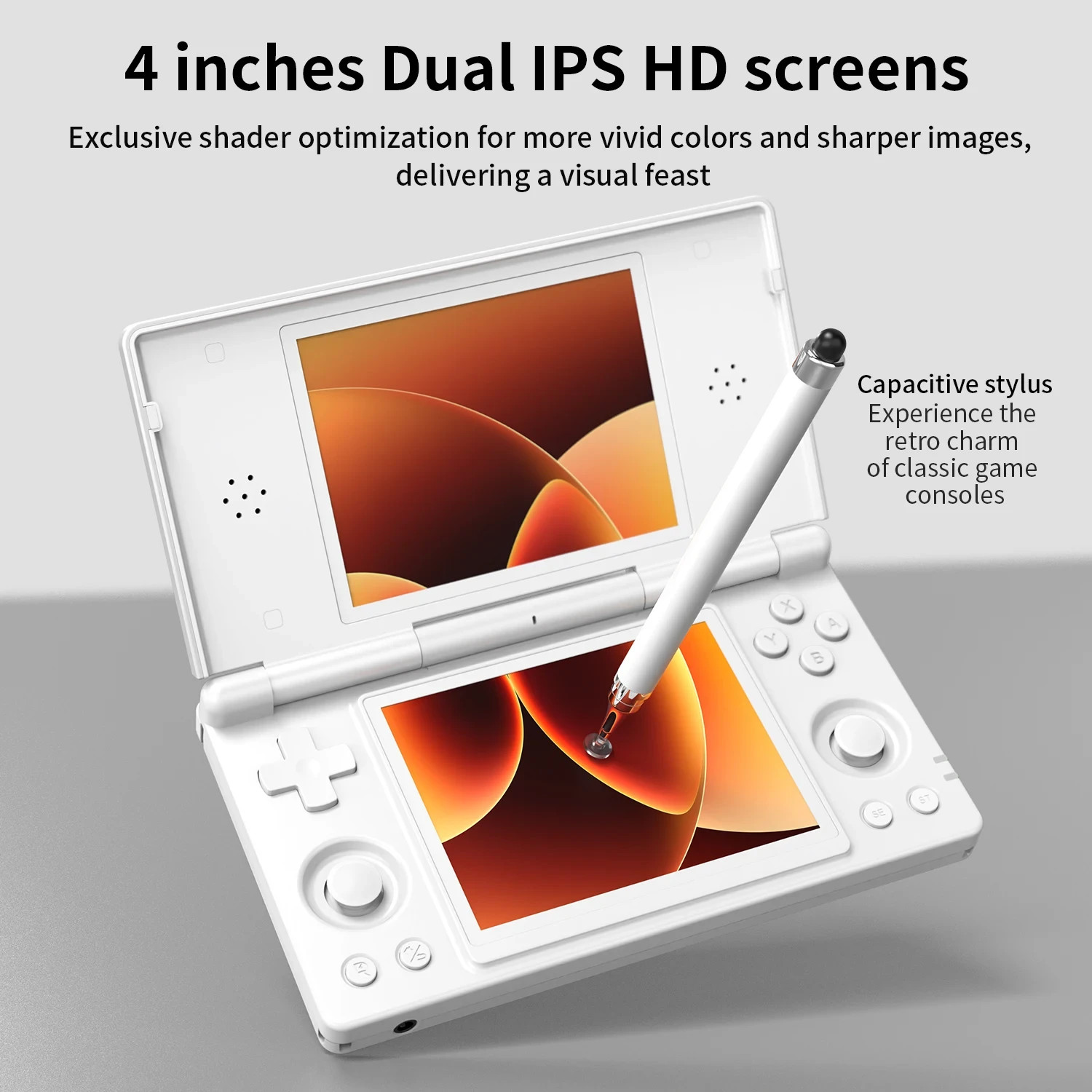 Anbernic RG DS Handheld Game Console 4″ IPS Dual Screen
