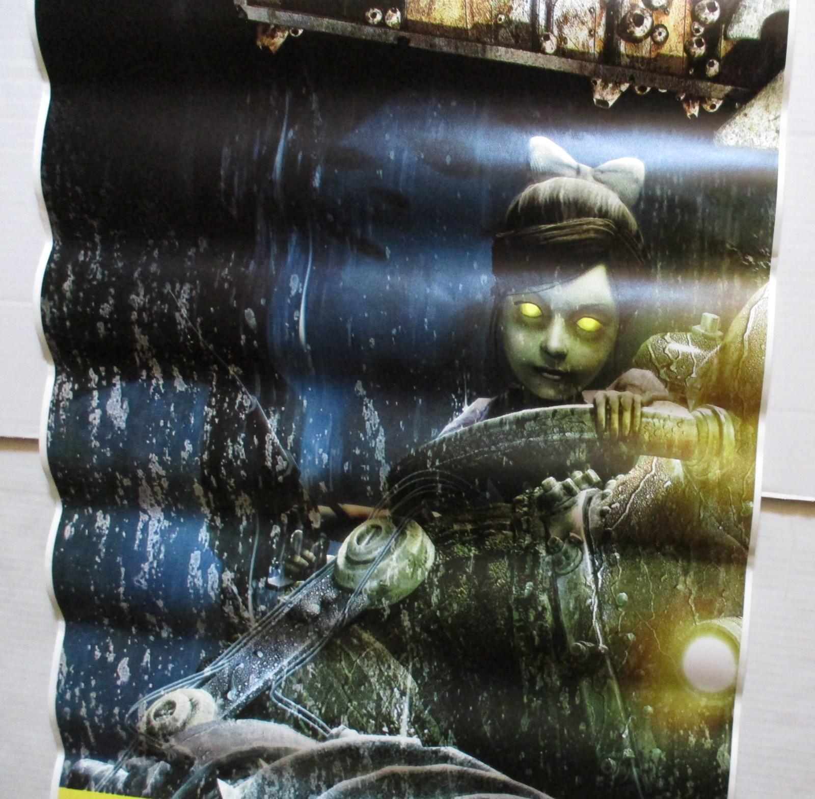 Bioshock 2 Hollywood Video Store 56×48″ 2-Piece Window Sticker Poster 2010 PS3