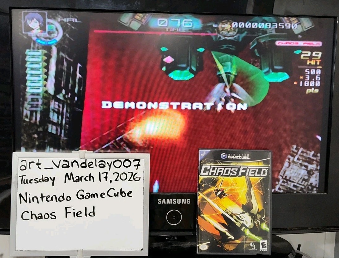 Chaos Field – (GameCube, 2005) *CIB* Great Condition* Black Label* Tested!
