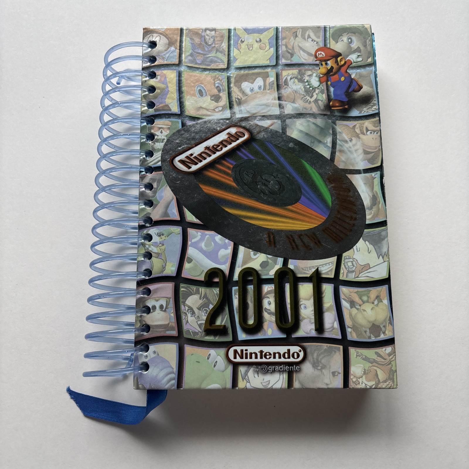 Nintendo A New Millennium 2001 Journal Calendar Gradient Brazil Mario Pokemon