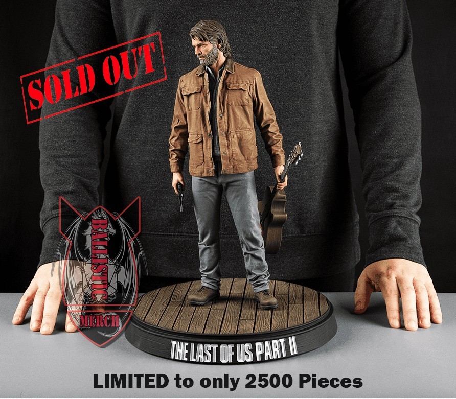 The Last of Us Part II: JOEL Statue 14″ – Dark Horse, LIMITED to 2500, PS5, Abby