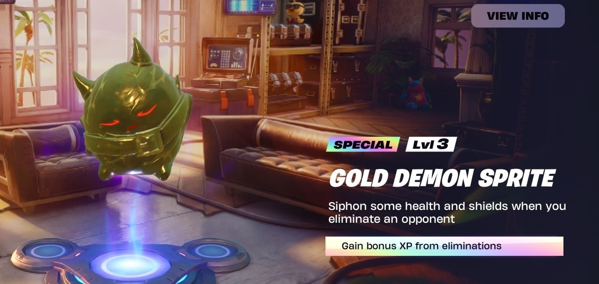 Battle Royale Special Gold Demon Sprite