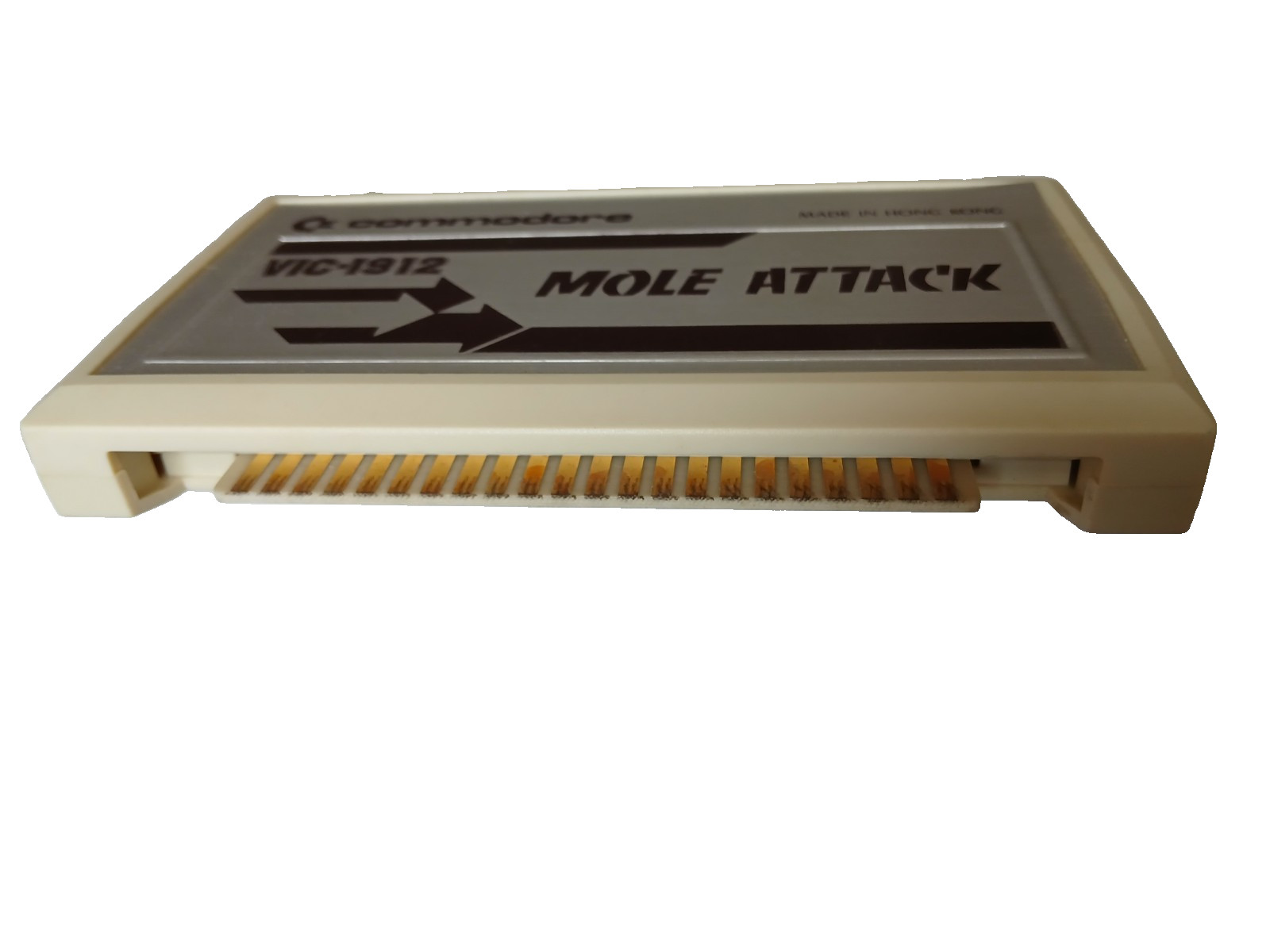 Mole Attack Commodore VIC 20 Case, Cartridge & Insert, Untested 1981