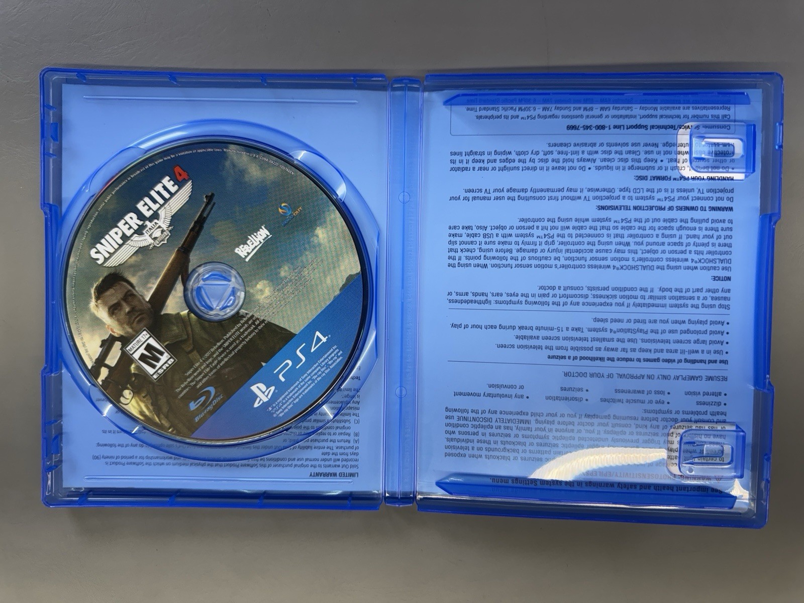 Sniper Elite Italia PS4 PlayStation 4 2017