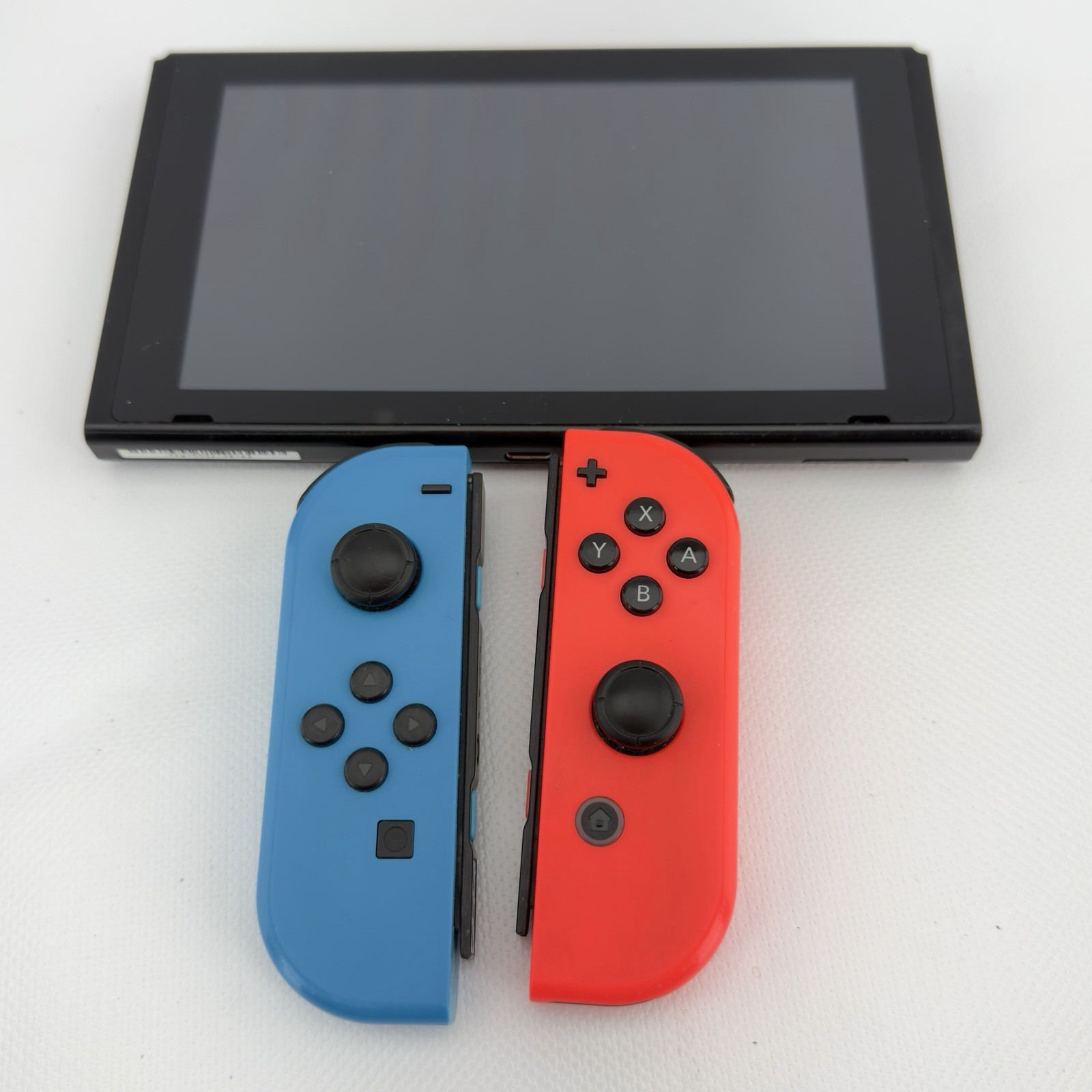 Nintendo Switch with Neon Blue and Neon Red Joy-Con (HAC-001-01)