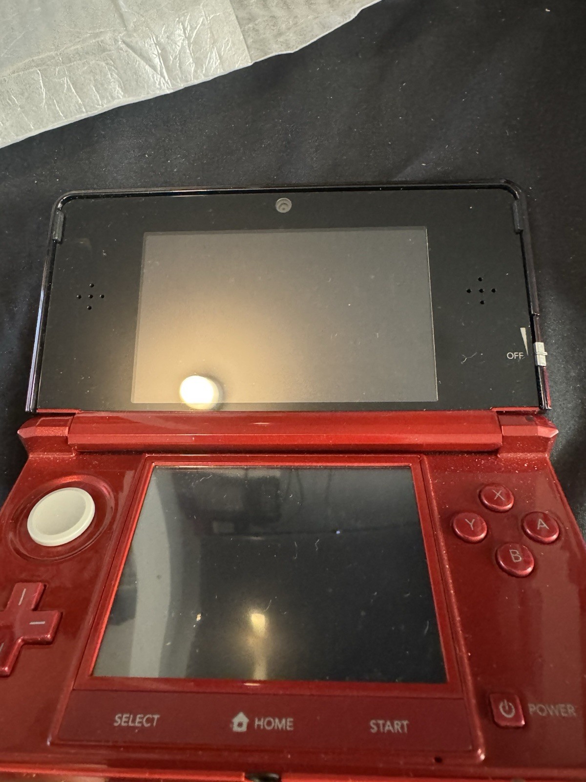 Nintendo 3DS Handheld System – Flame Red *Original Box & Manuals Included*