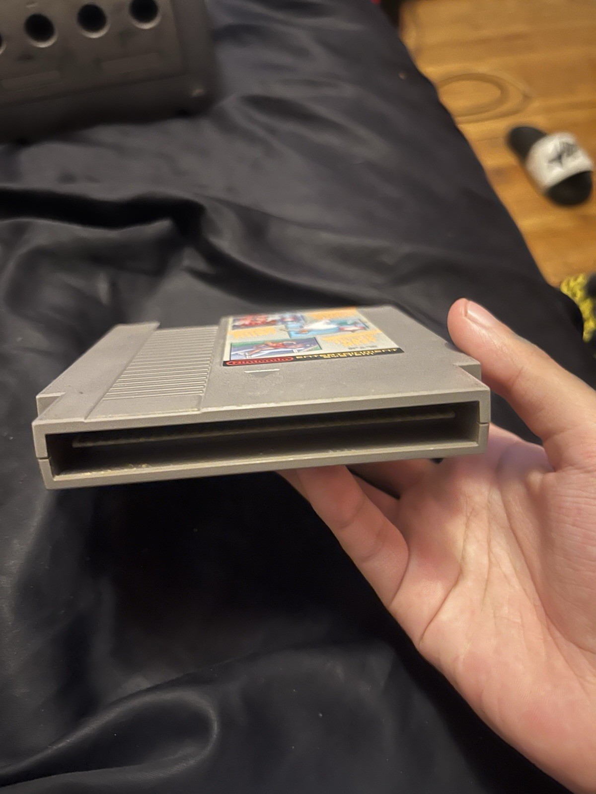 Super Mario Bros Duck Hunt World Class Track Meet Nintendo NES Game (Not Tested)
